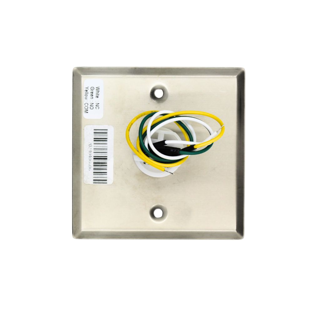 Mantra Exit Switch Stainless Steel (NO | NC |  COM) 3 Wire Connection for Access Control view 2